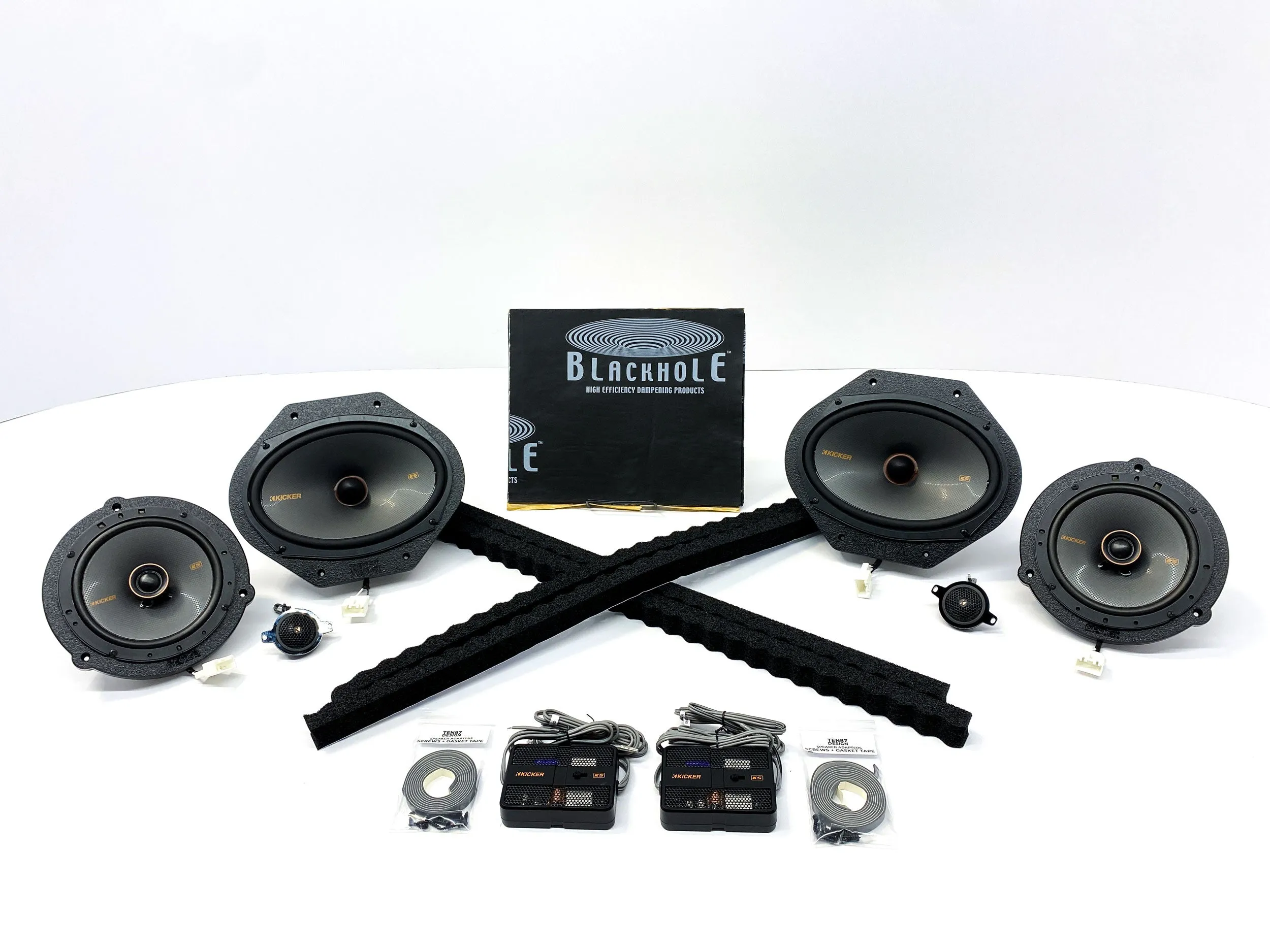 Kicker KS Plug & Play Speaker Kit Upgrade - Designed for 2015-2024 F-150 and 2017-2024 SuperDuty