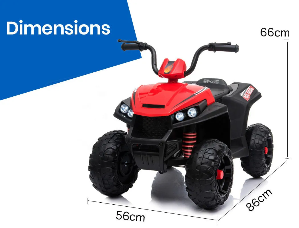 Kids 40W Electric Ride-On ATV with Lights, Horn, 3-5km/h - Rovo Kids