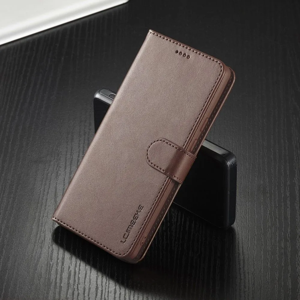 LC.IMEEKE Google Pixel 6 Flip Case - Brown