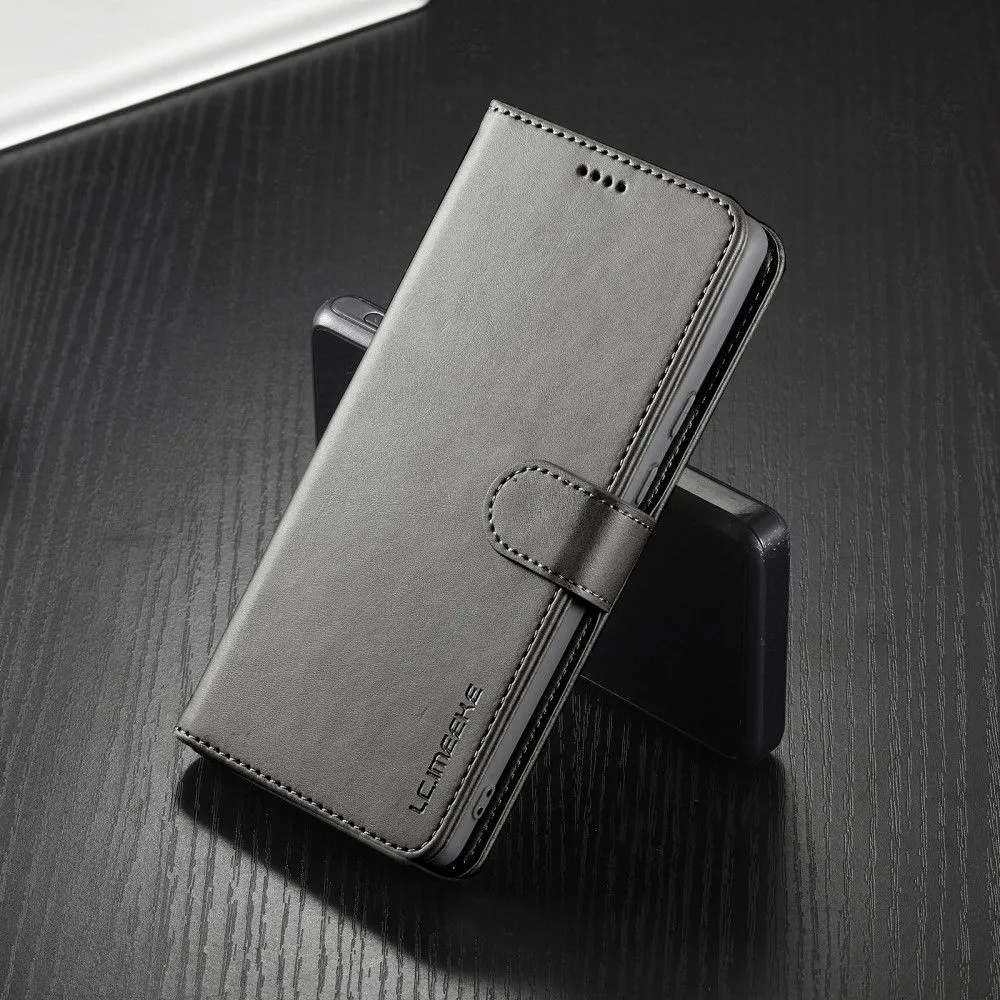 LC.IMEEKE Google Pixel 6 Pro Flip Case - Grey