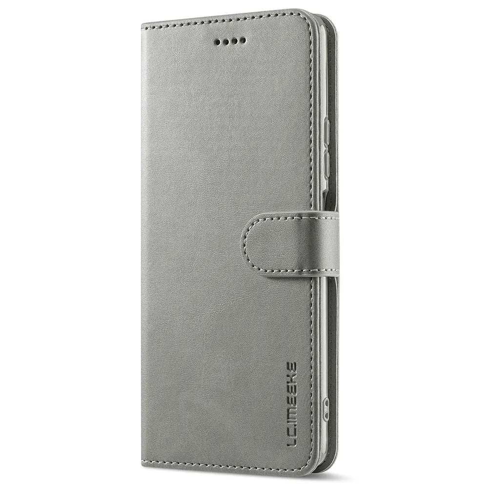 LC.IMEEKE Xiaomi 12 Pro Flip Case - Grey