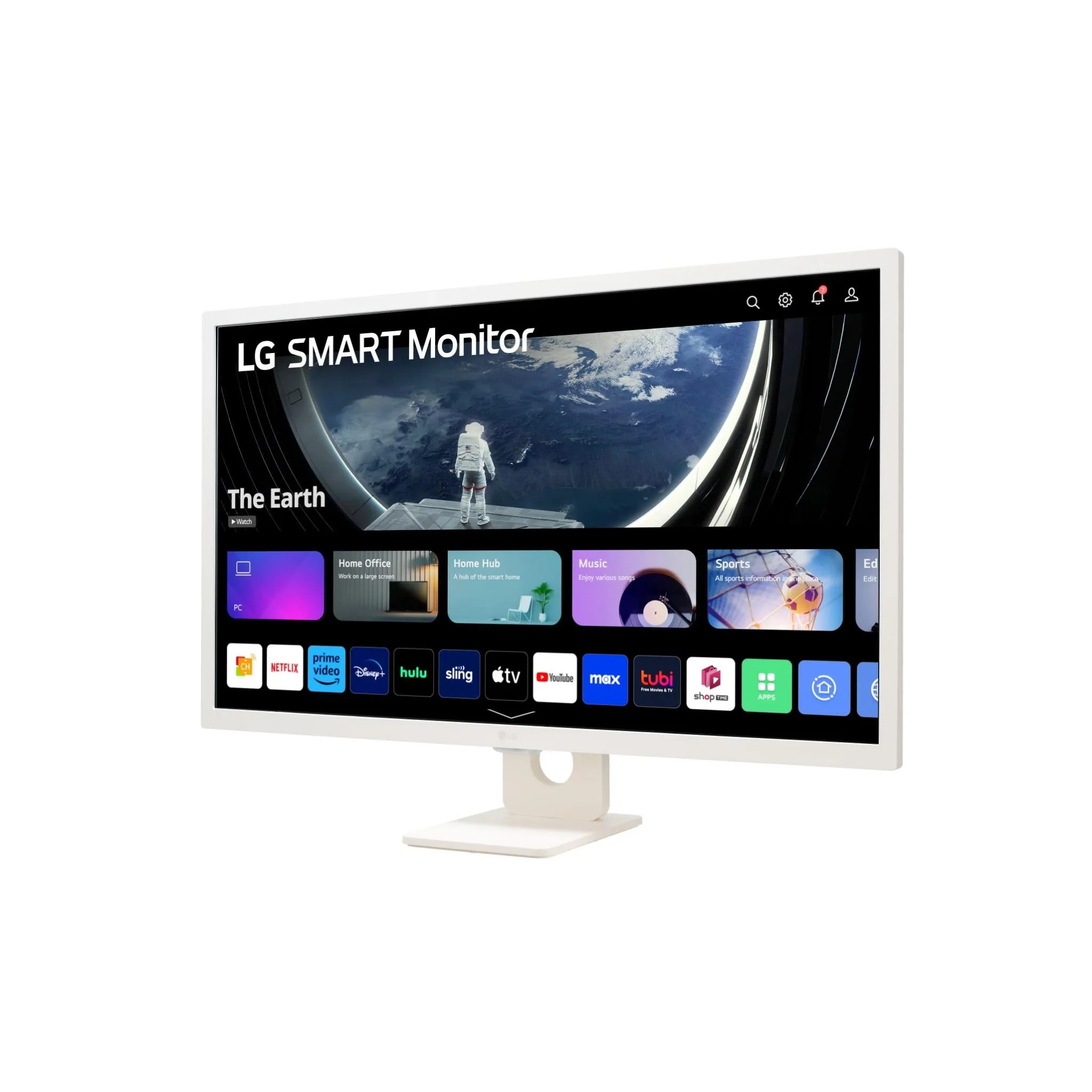 LG 32SR50F-W 32" FHD IPS Smart Monitor with webOS 23