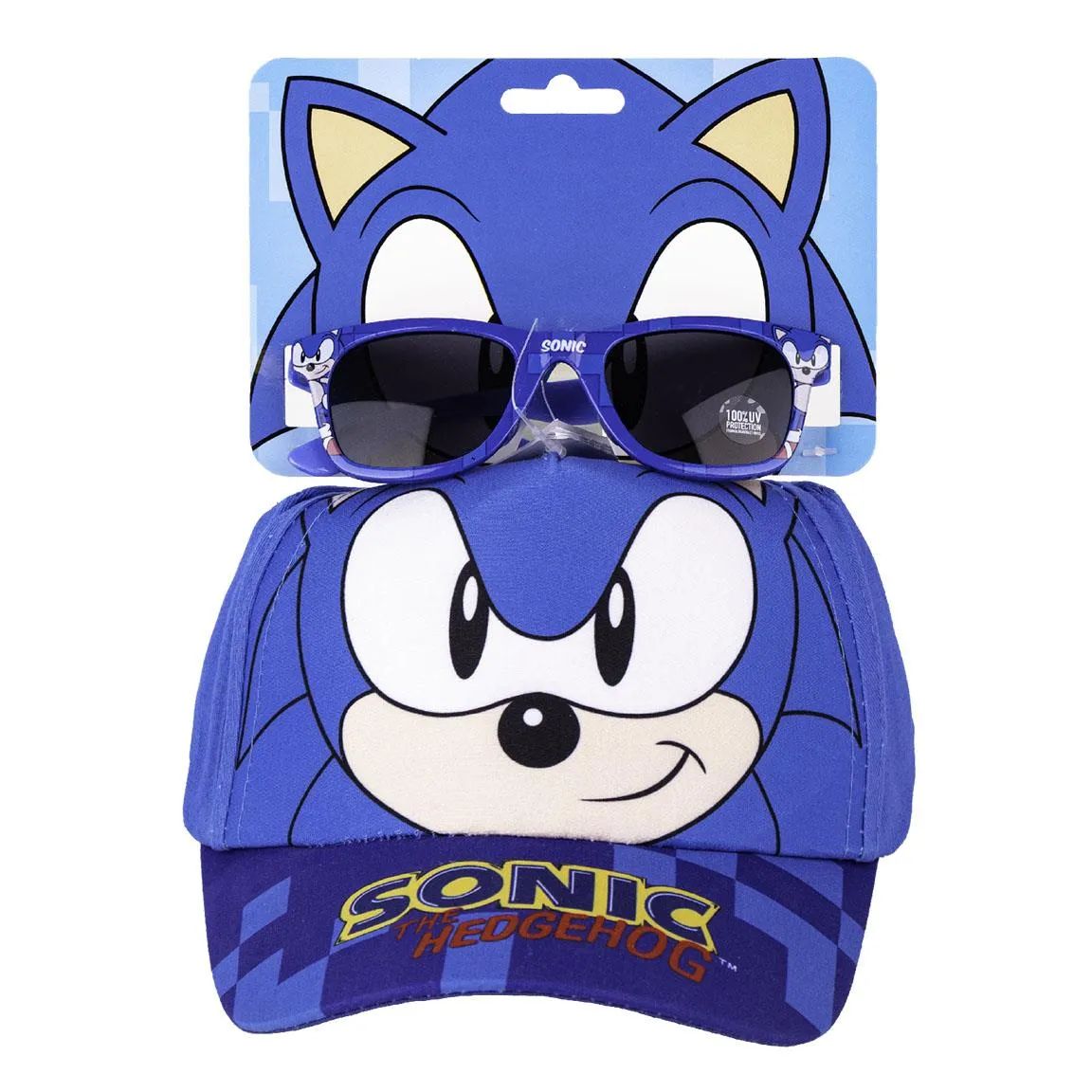 Licensed Kids Sonic the Hedgehog Sunglasses   Hat Set