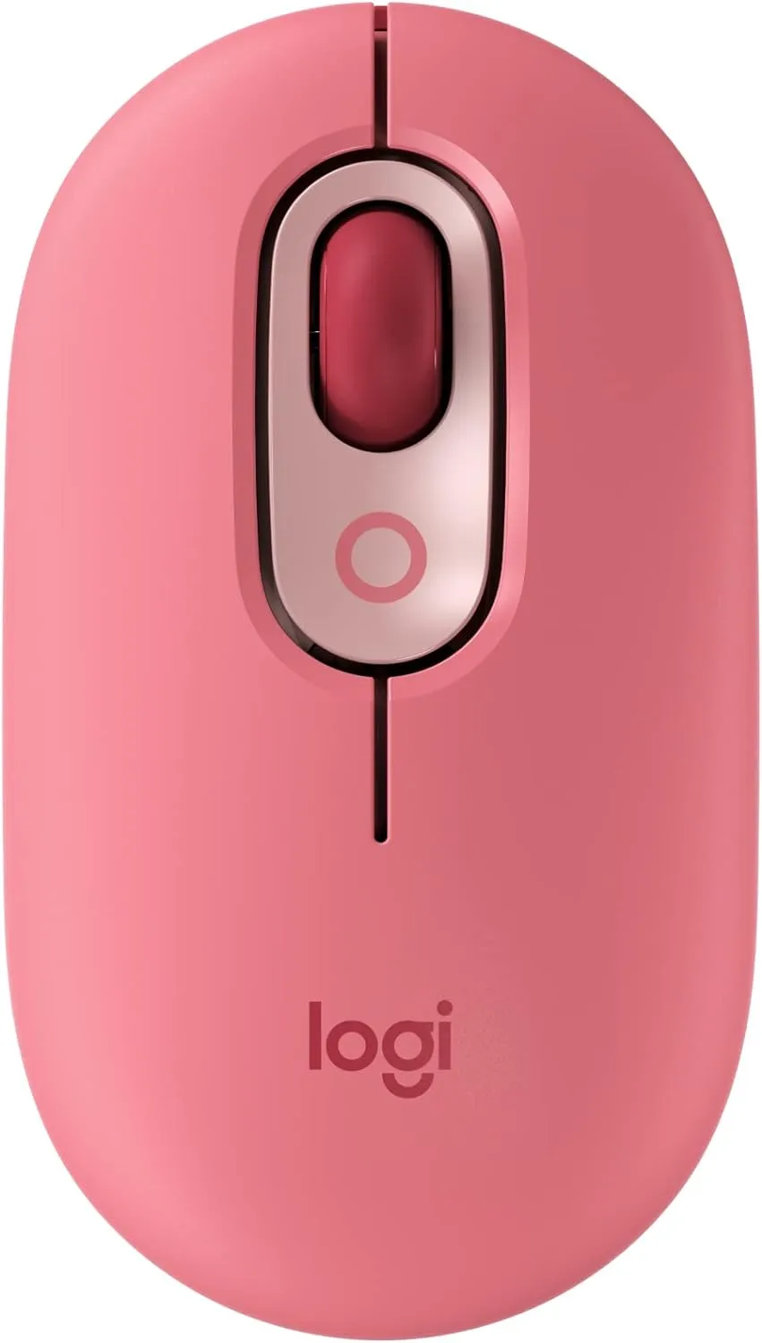 Logitech POP Wireless Mouse with Emoji Button Function - Heartbreaker Rose 魅力桃色 910-006516 原裝行貨