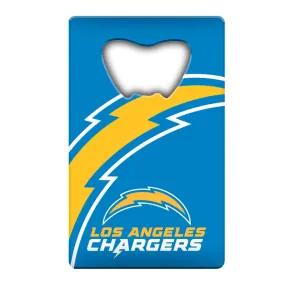 Los Angeles Chargers Chargers Credit Card Style Bottle Opener - 2” x 3.25