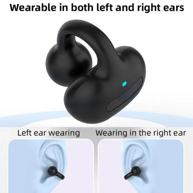 M-S8 Wireless Stereo Earphones with Bluetooth Clip-On Design