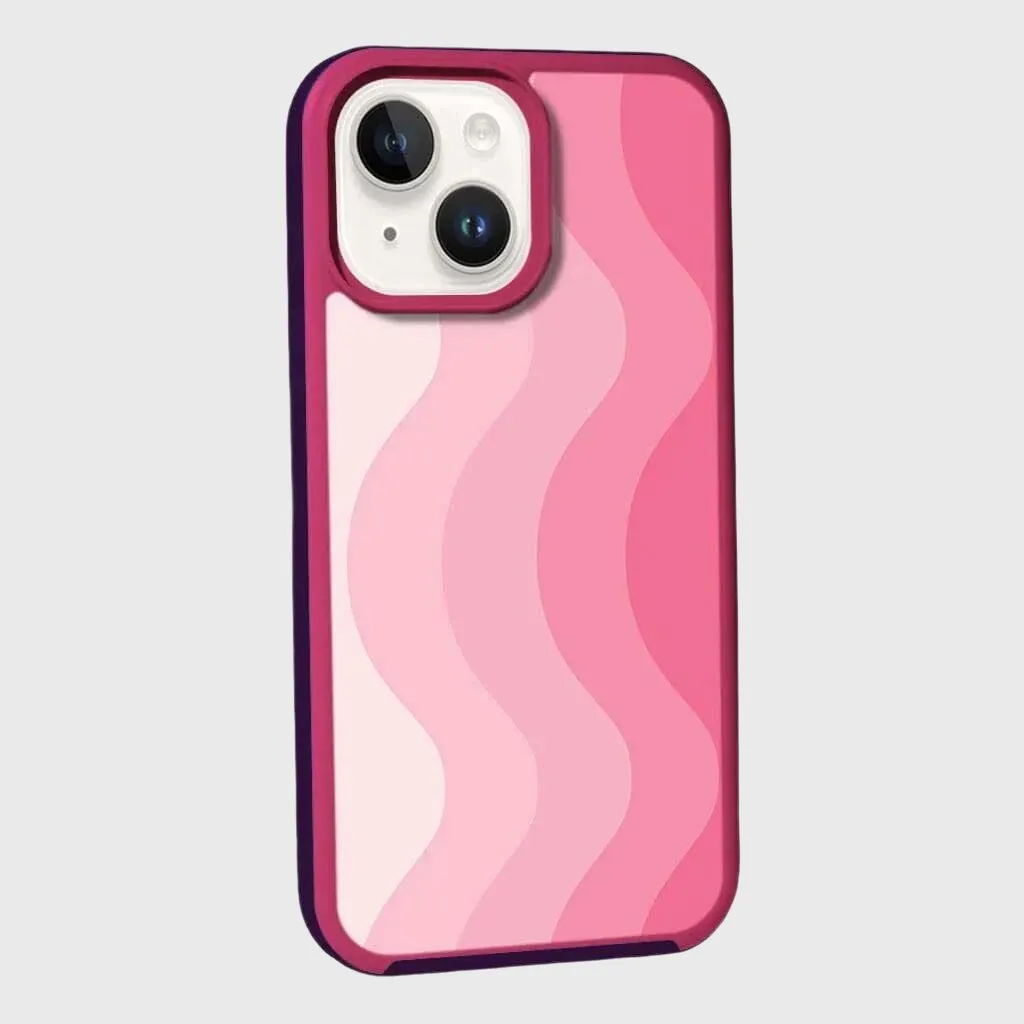 MagSafe iPhone 14 Pink Wave Case