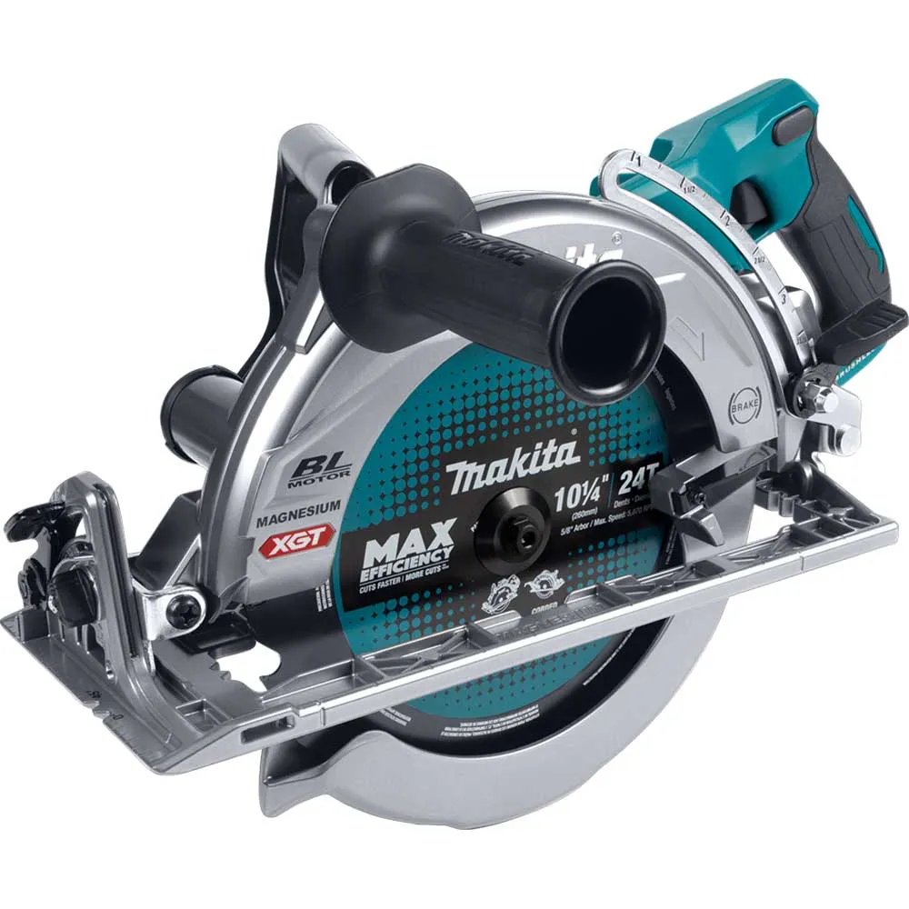 Makita GSR02M1 40V MAX XGT 10-1/4" Brushless Li-Ion Rear Handle Circular Saw Kit