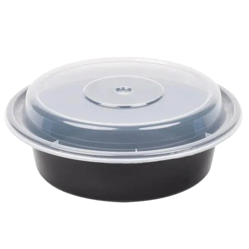 Microwaveable Plastic Container Round 16 oz. - 150/Case