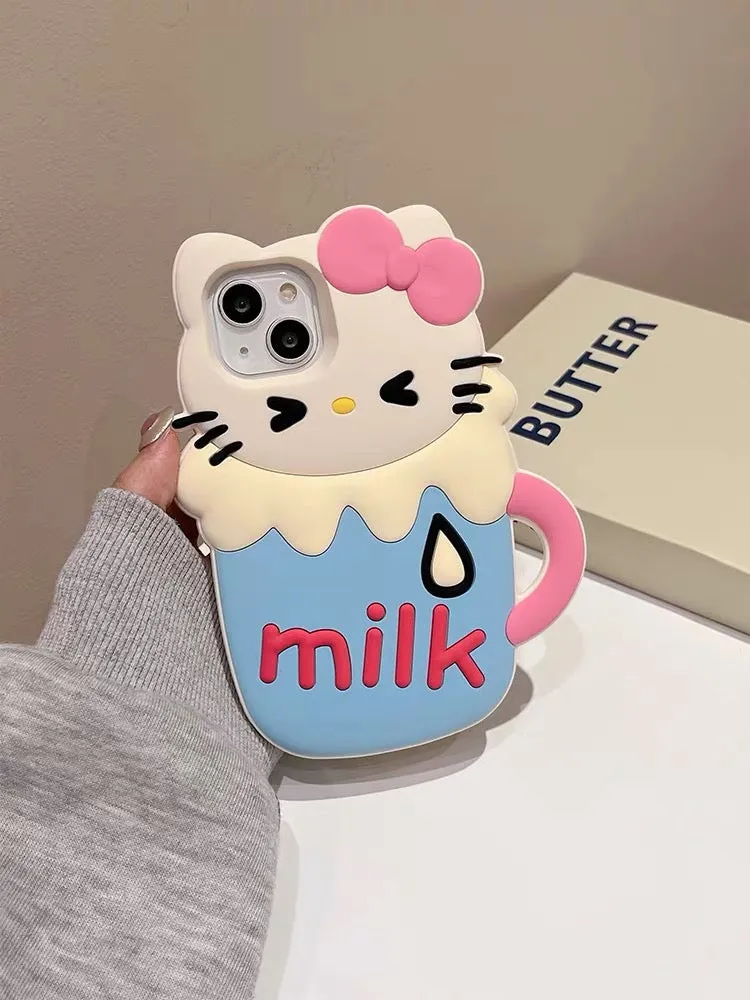 Milky Kitty IPhone Case