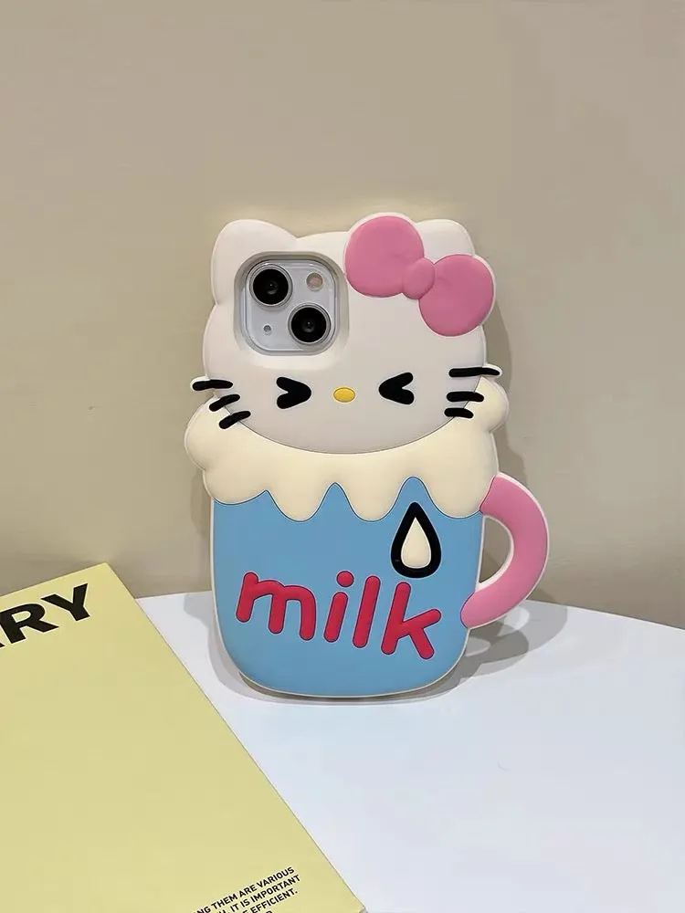 Milky Kitty IPhone Case