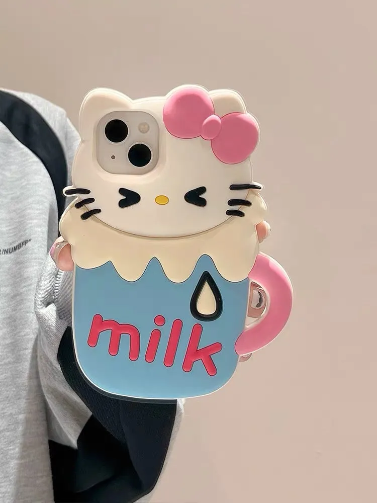 Milky Kitty IPhone Case