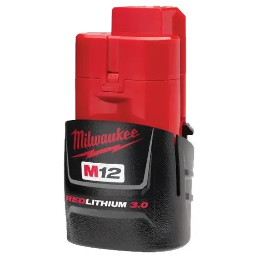 Milwaukee M12 Redlithium 3.0Ah Compact Battery Pack