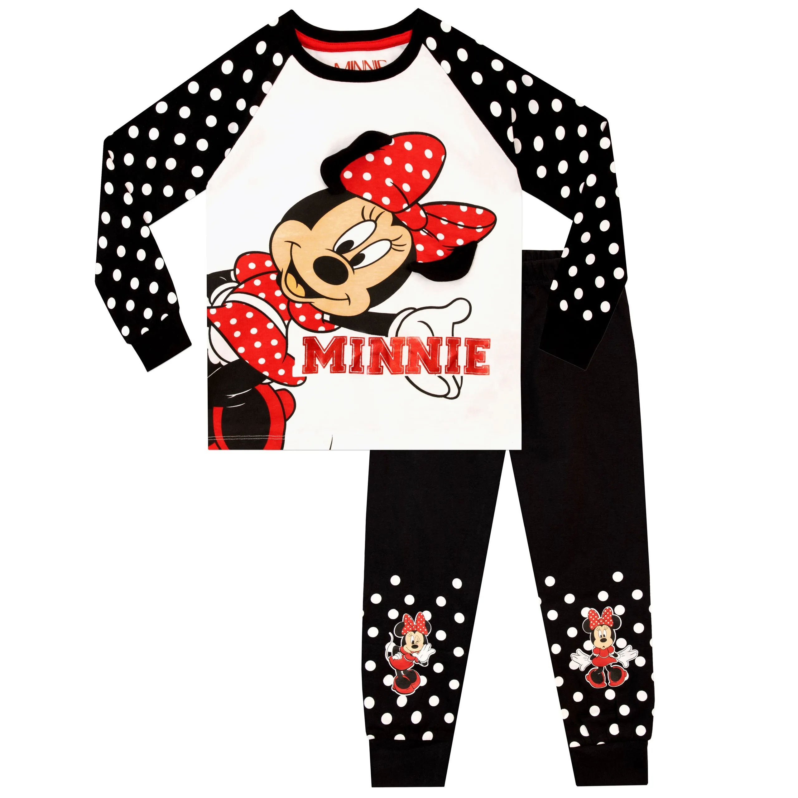 Minnie Mouse Fleece Hoodie Blanket and Pyjama Set