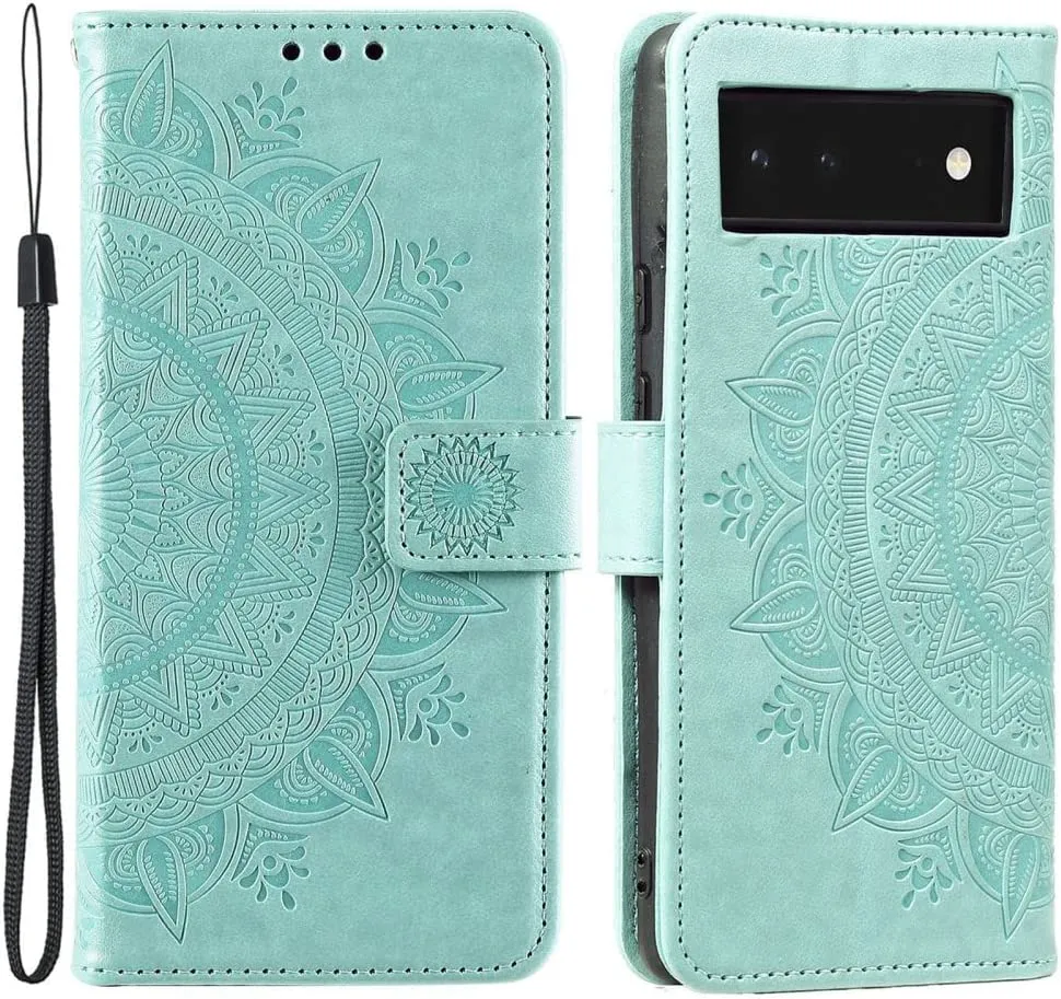 Mobile Phone Case for Google Pixel 6 Mandala Design