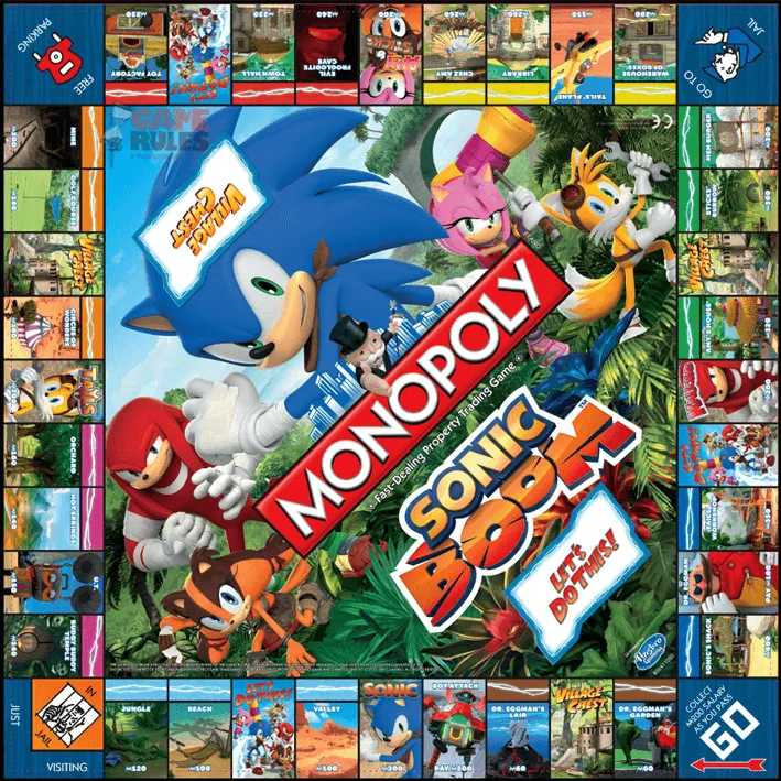 Monopoly Sonic Boom