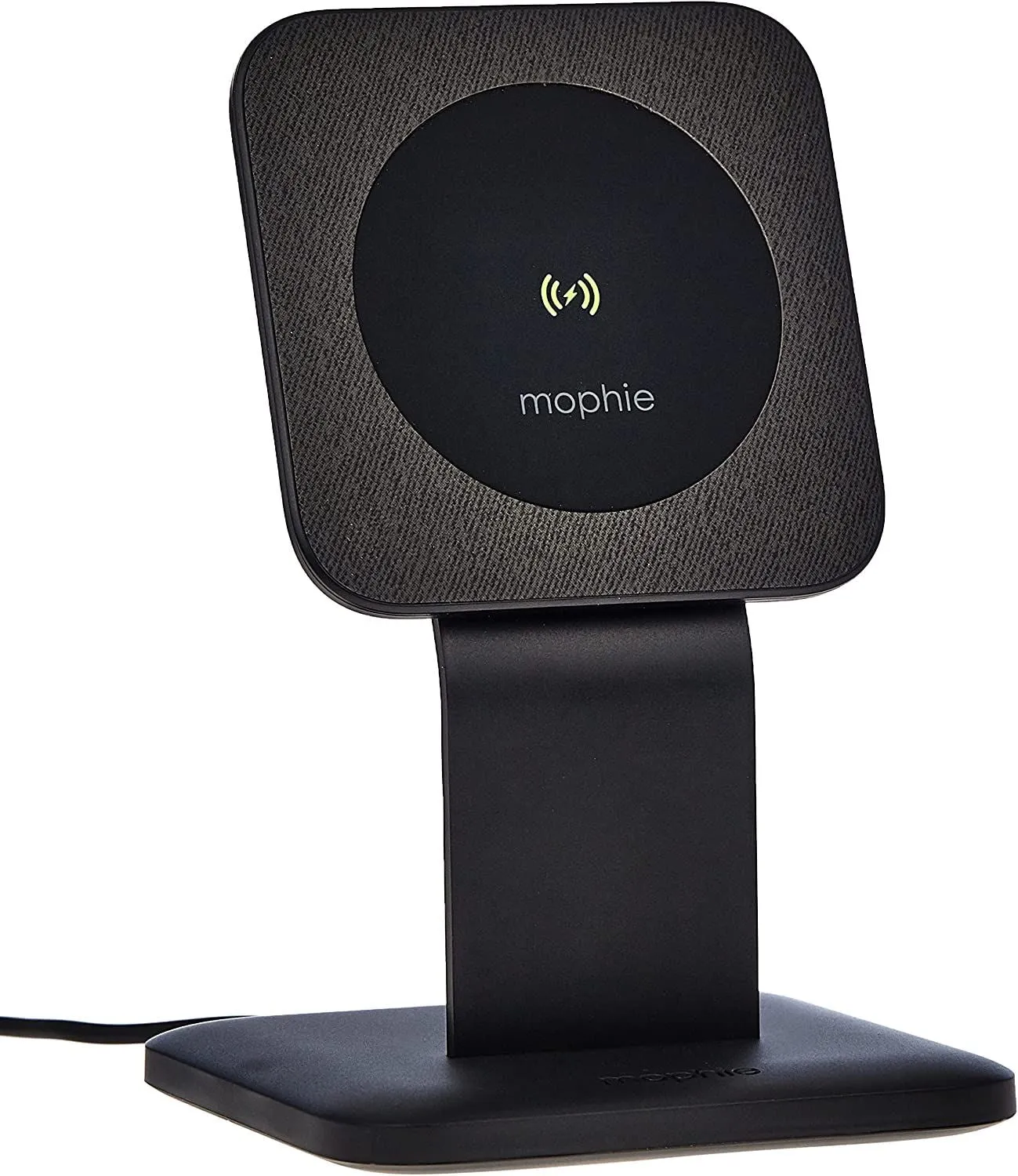 Mophie Qi 15W Snap  Wireless Charging Stand Black with 20W USB C UK Plug