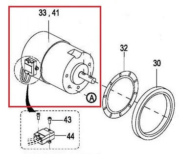 Motor EP Equipment 1115-230000-00