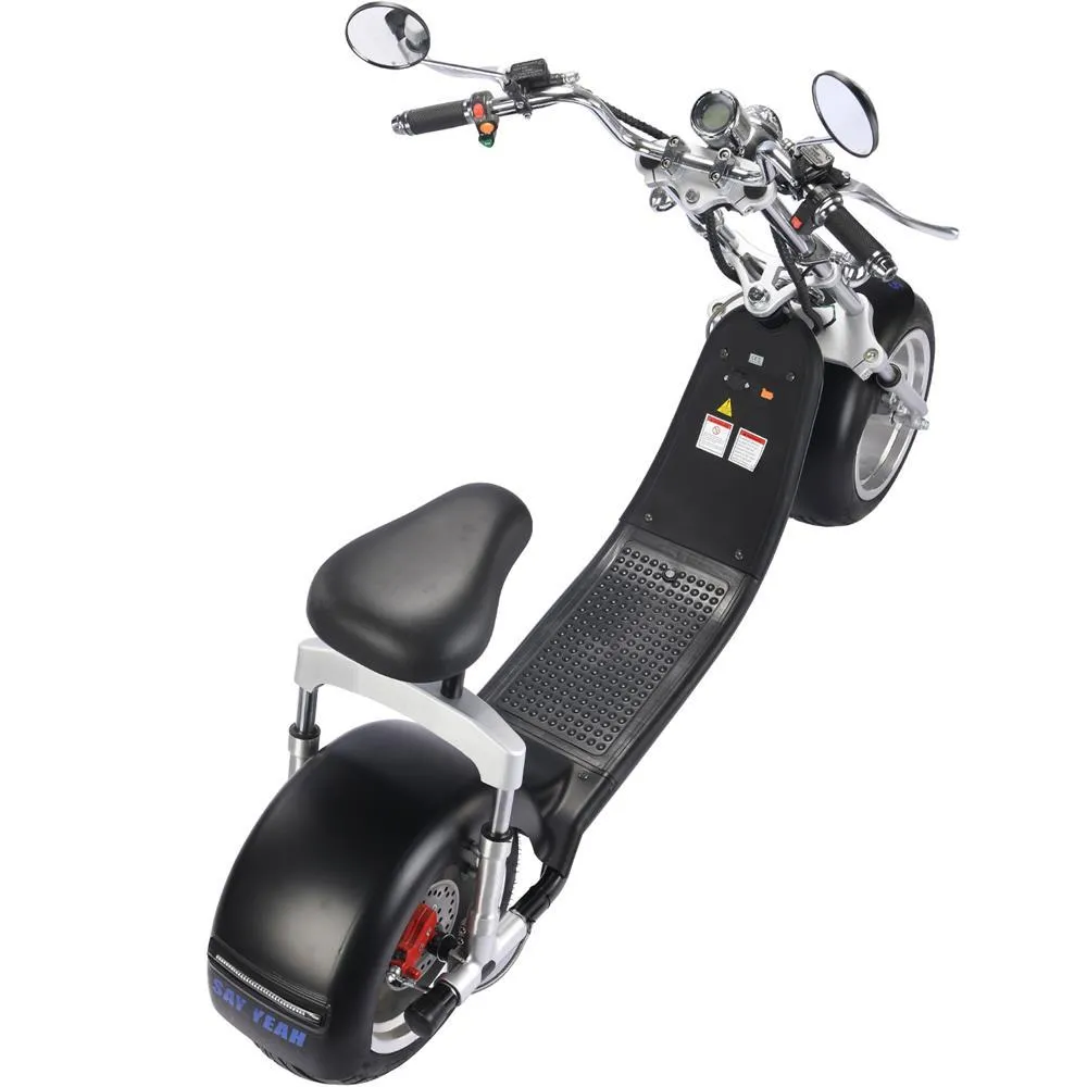 MotoTec Knockout 60V/20Ah 2500W Fat Tire Electric Scooter