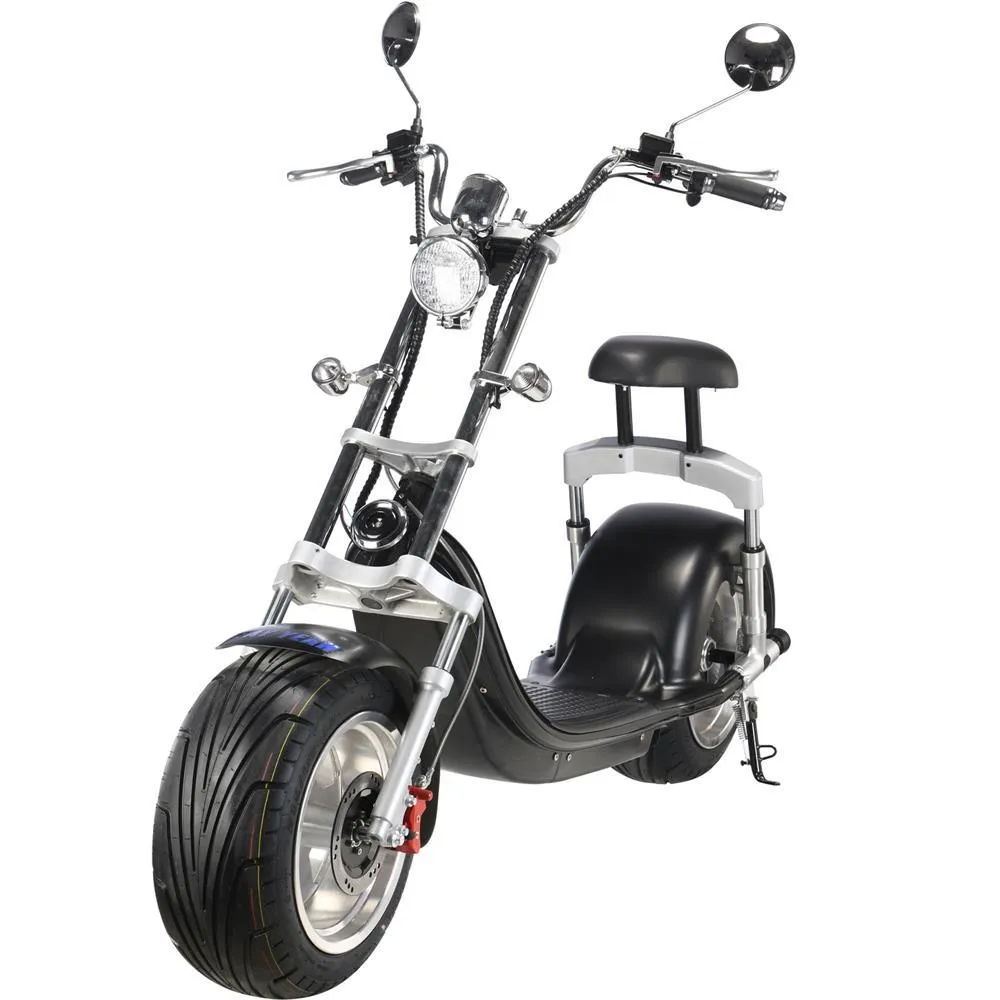 MotoTec Knockout 60V/20Ah 2500W Fat Tire Electric Scooter