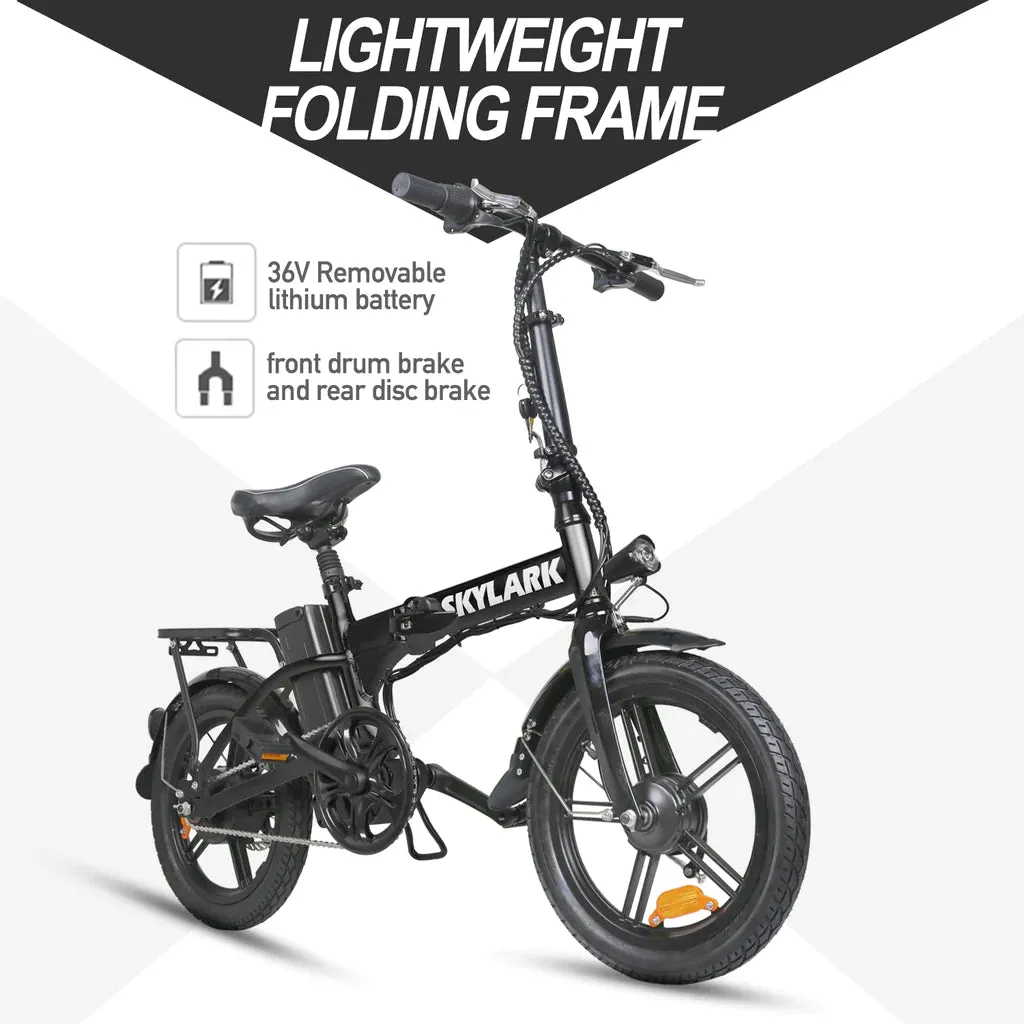 Nakto Skylark 16" Folding Electric Bike