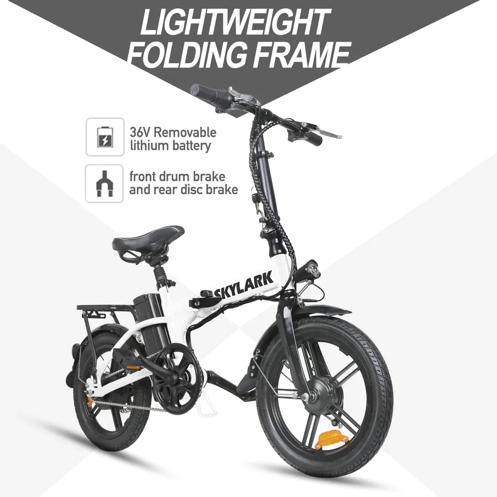 Nakto Skylark 16" Folding Electric Bike