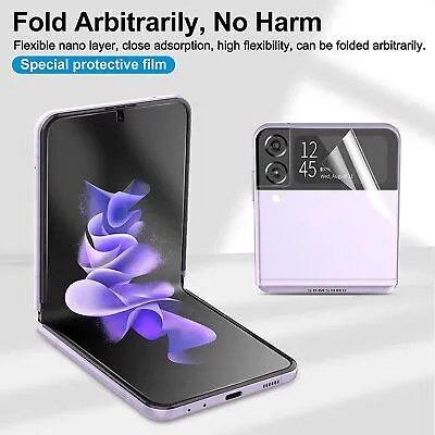 Nano Film Full Matte Hydrogel Protector | Samsung Z Flip 3 5G