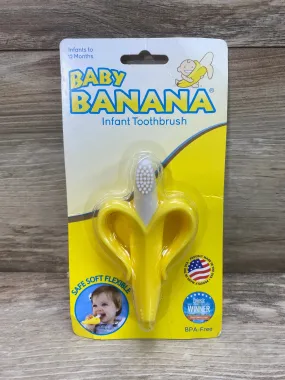 NEW Baby Banana Infant Teething Toothbrush