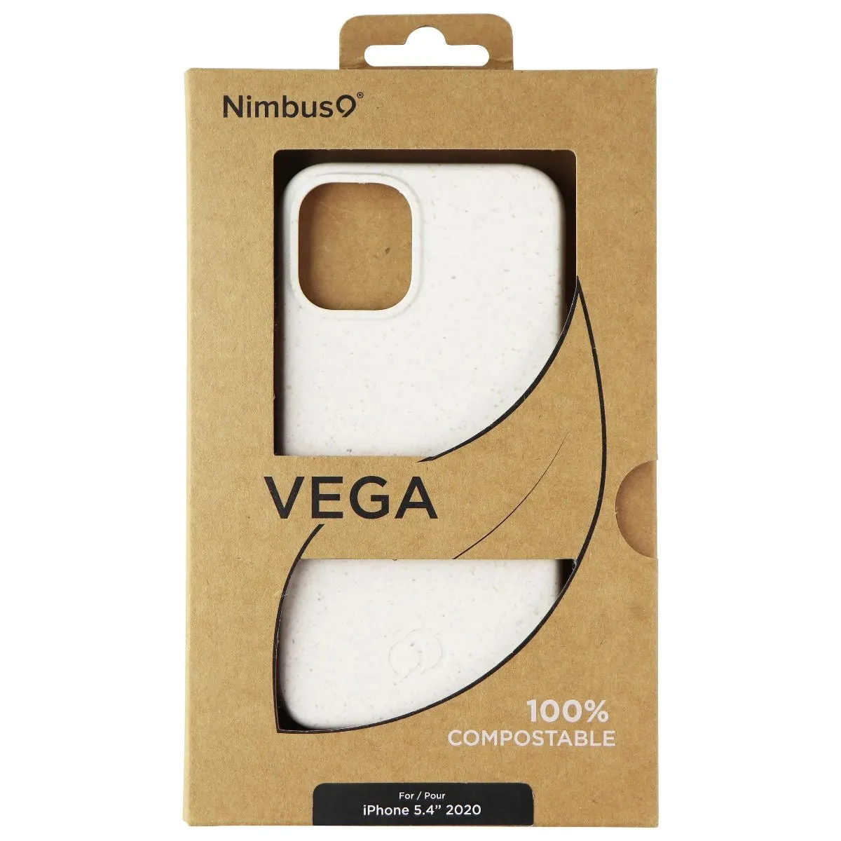 Nimbus9 Vega Series Biodegradable Case for iPhone 12 mini - Sandstone