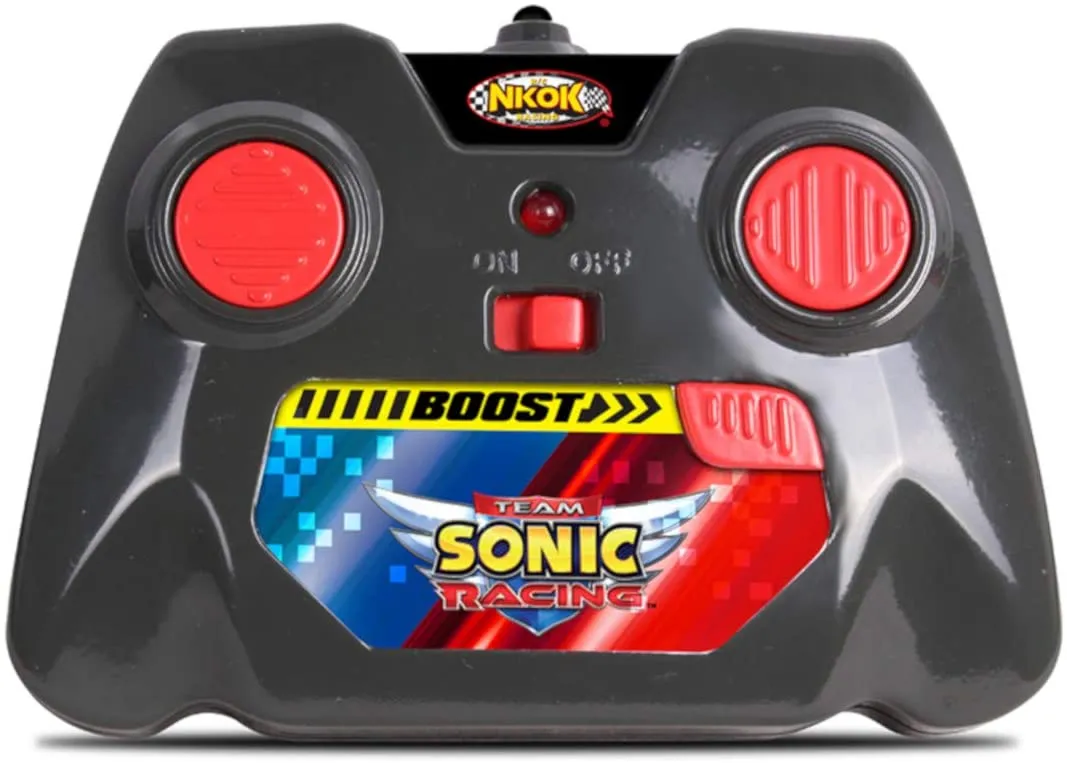 NKOK Team Sonic Racing 2.4Ghz Remote Controlled Car with Turbo Boost - Shadow The Hedgehog