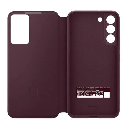 Official Samsung Smart View Flip Burgundy