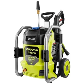 Open Box -  RYOBI 2000 PSI 1.2 GPM Cold Water Electric Pressure Washer