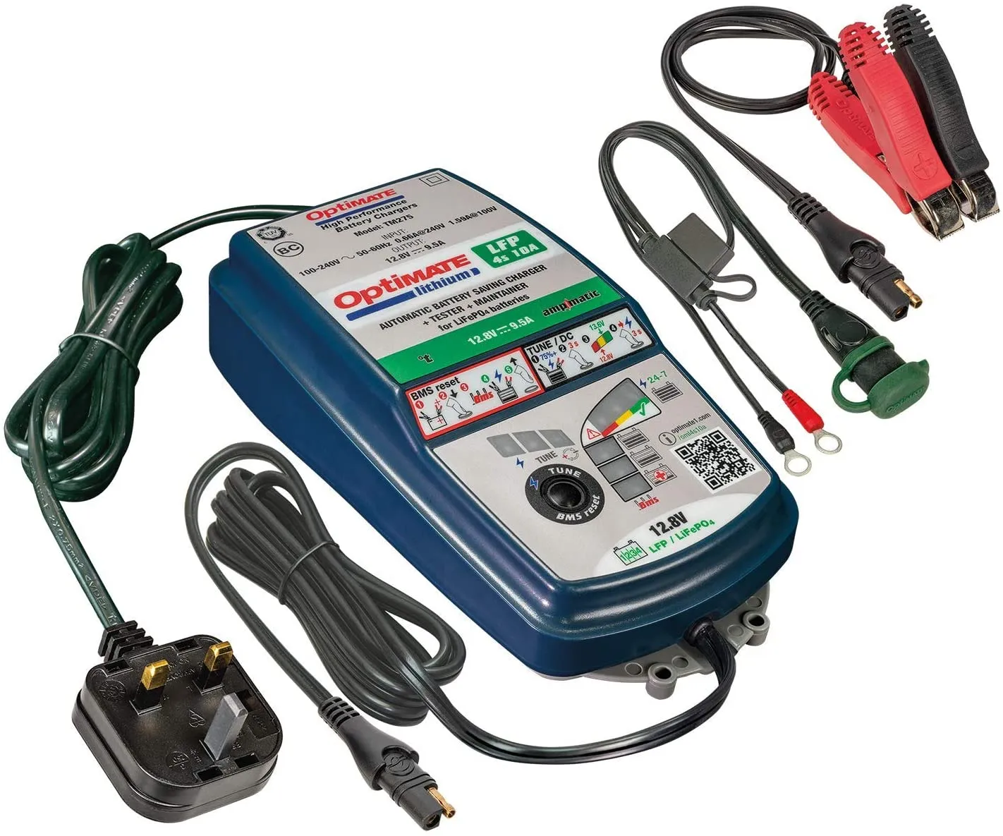 Optimate 4S Lithium 9.5a Select 12v Battery Charger / Optimiser