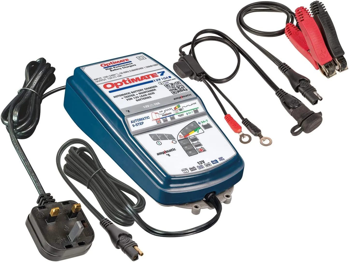 OptiMATE 7 Ampmatic 12 Volt Battery Charger Optimiser