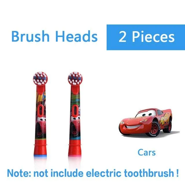 Oral B Kids Electric Toothbrush Brush Heads Rotation Inductive Rechargeable