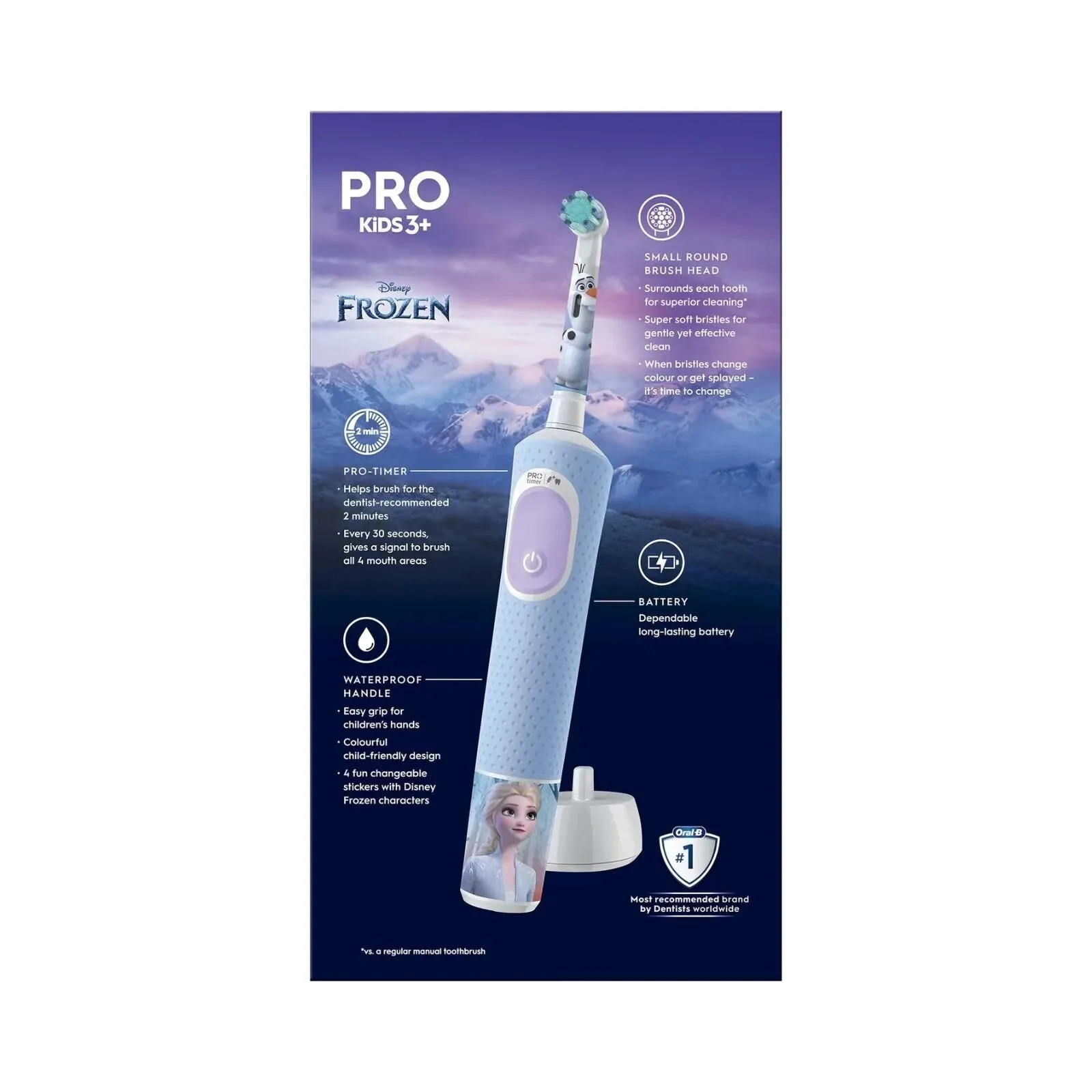 Oral-B Vitality Pro Kids Electric Toothbrush - Frozen