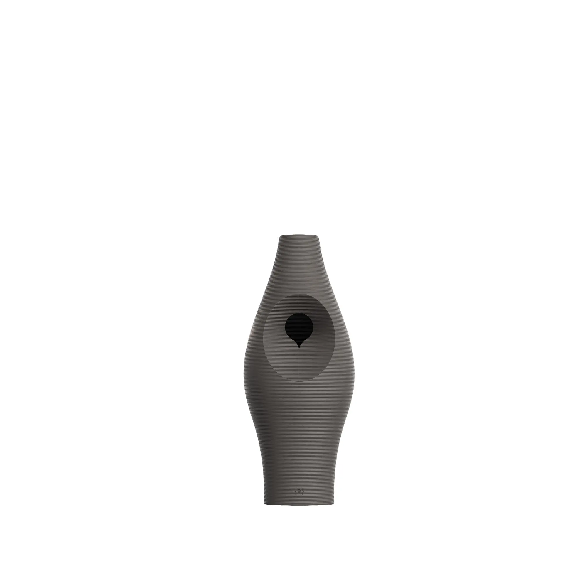 Ordo {access}ories Handle - Charcoal Ball Large Smooth