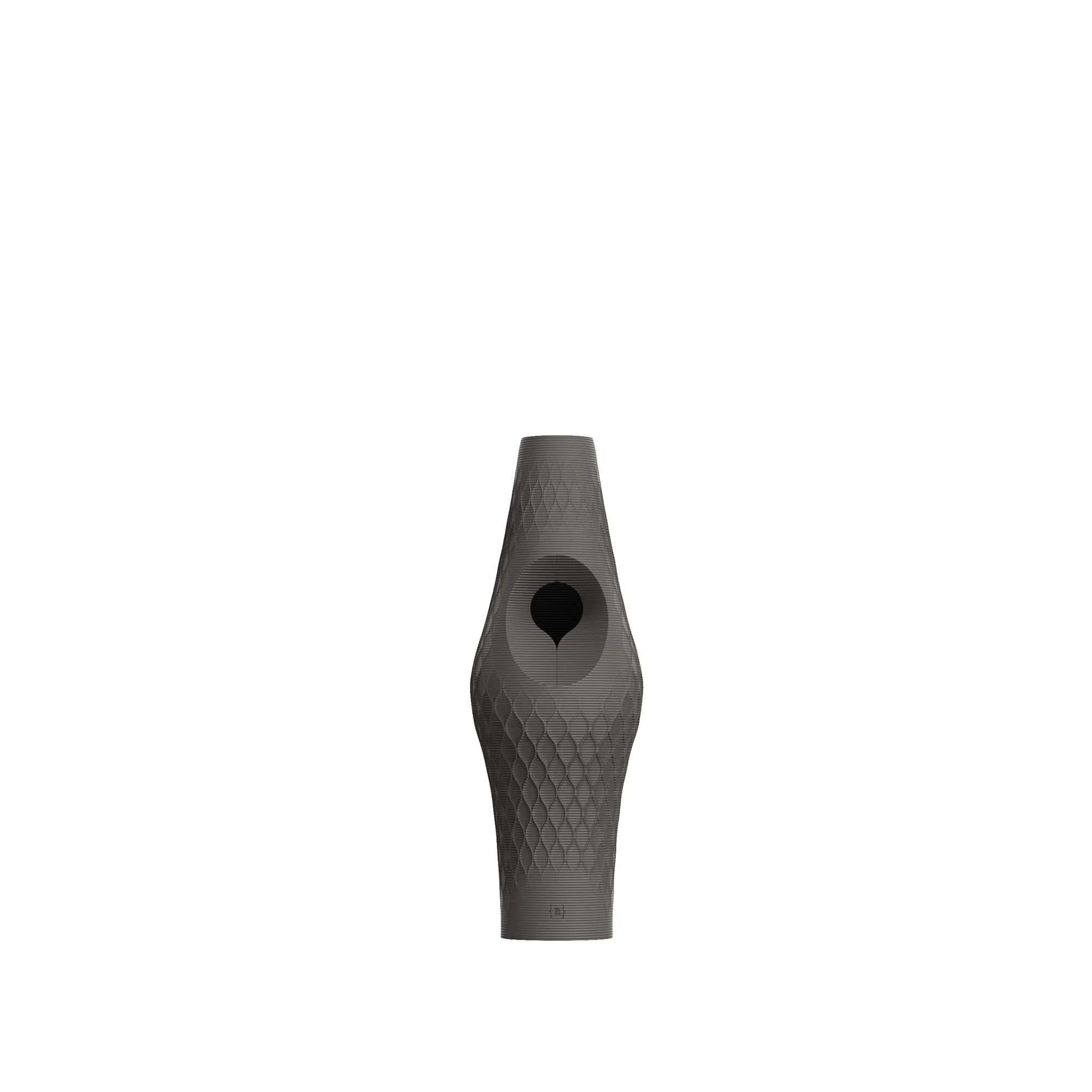 Ordo {access}ories Handle - Charcoal Ball Small Diamond