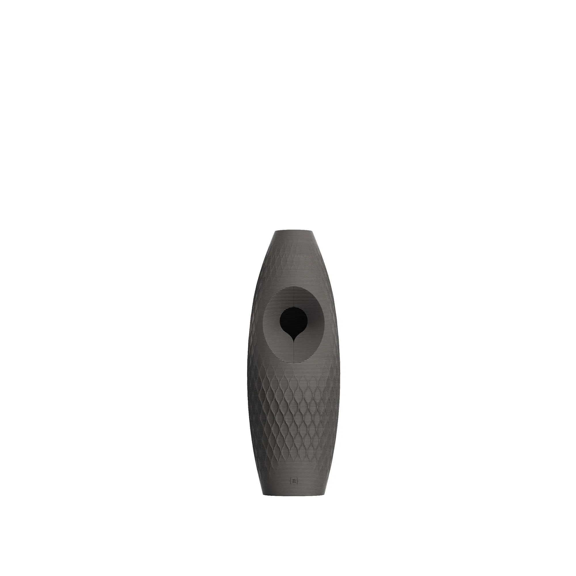 Ordo {access}ories Handle - Charcoal Curved Large Diamond