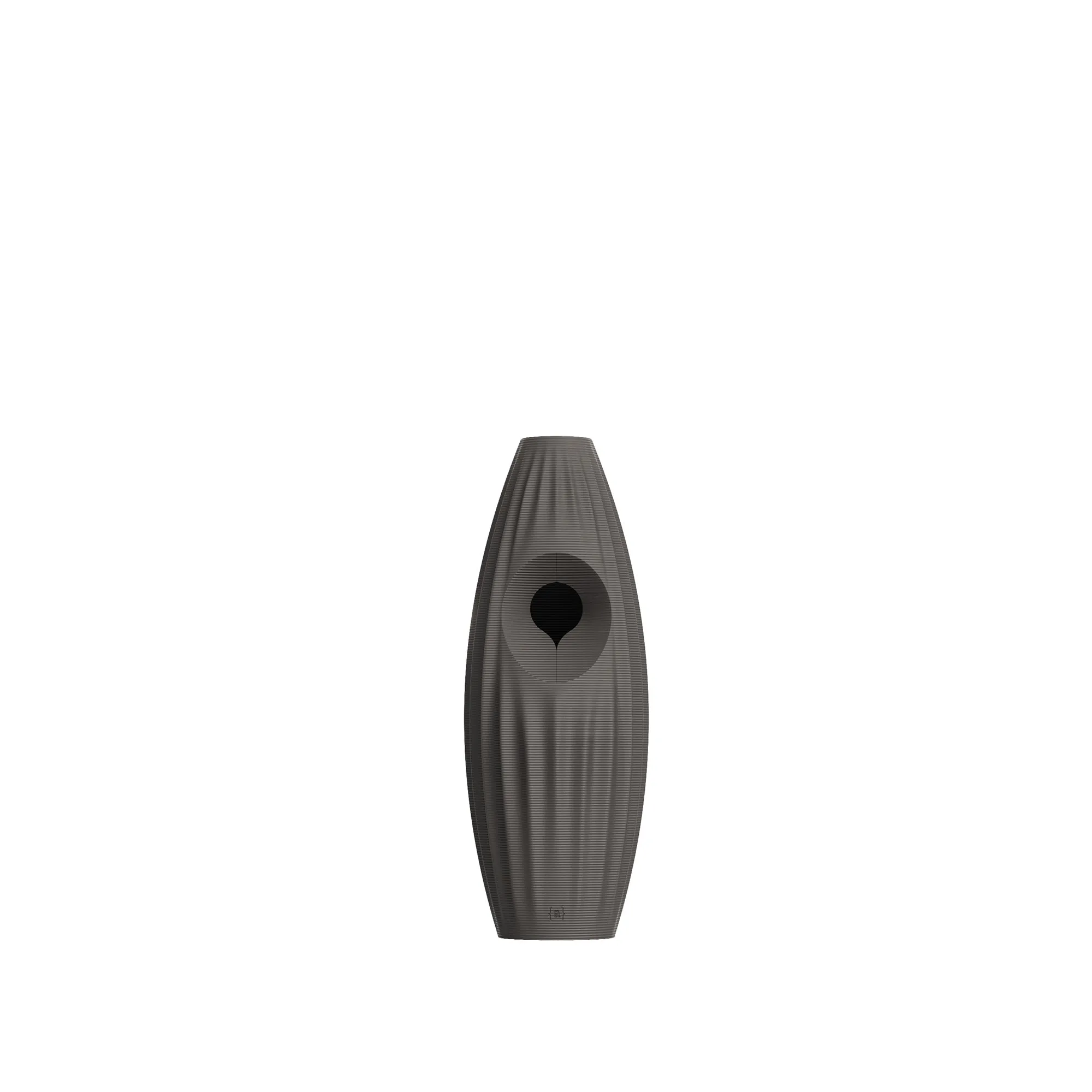 Ordo {access}ories Handle - Charcoal Curved Large Vertical