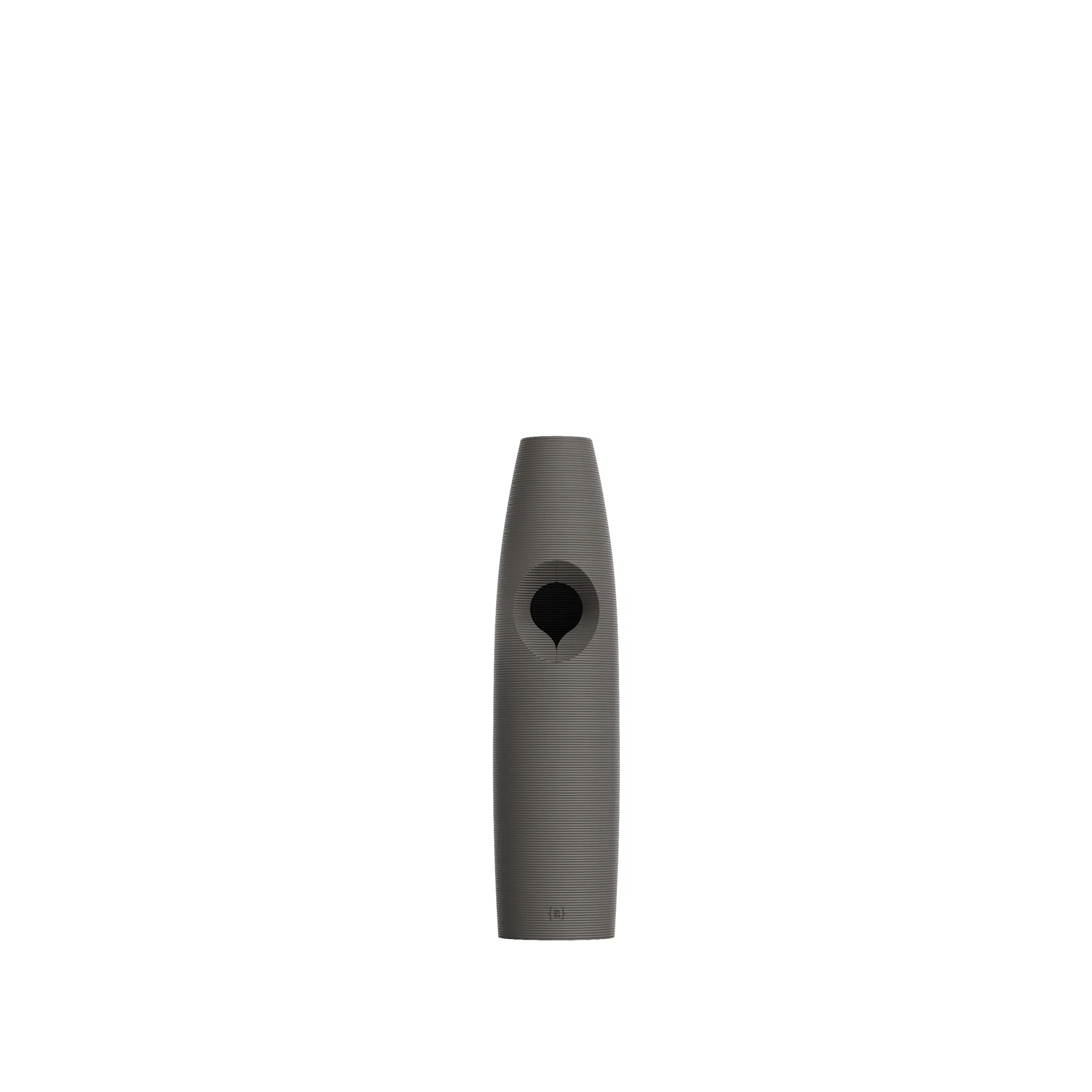 Ordo {access}ories Handle - Charcoal Curved Small Smooth