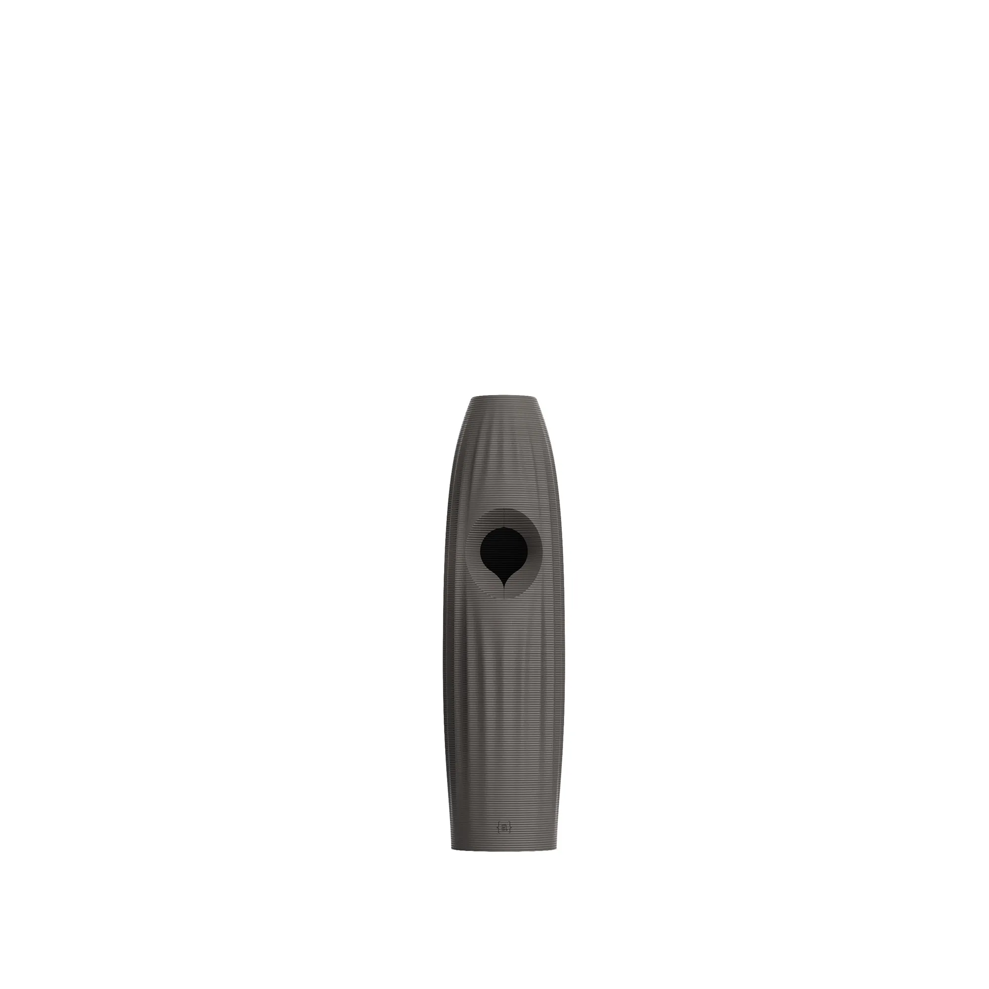 Ordo {access}ories Handle - Charcoal Curved Small Vertical