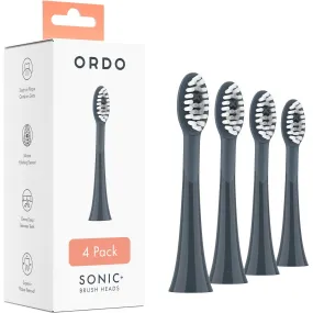 Ordo Sonic  Brush Heads 4 pack (Charcoal Grey)