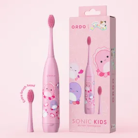 Ordo Sonic Kids Battery Toothbrush - Squishmallows Auggie