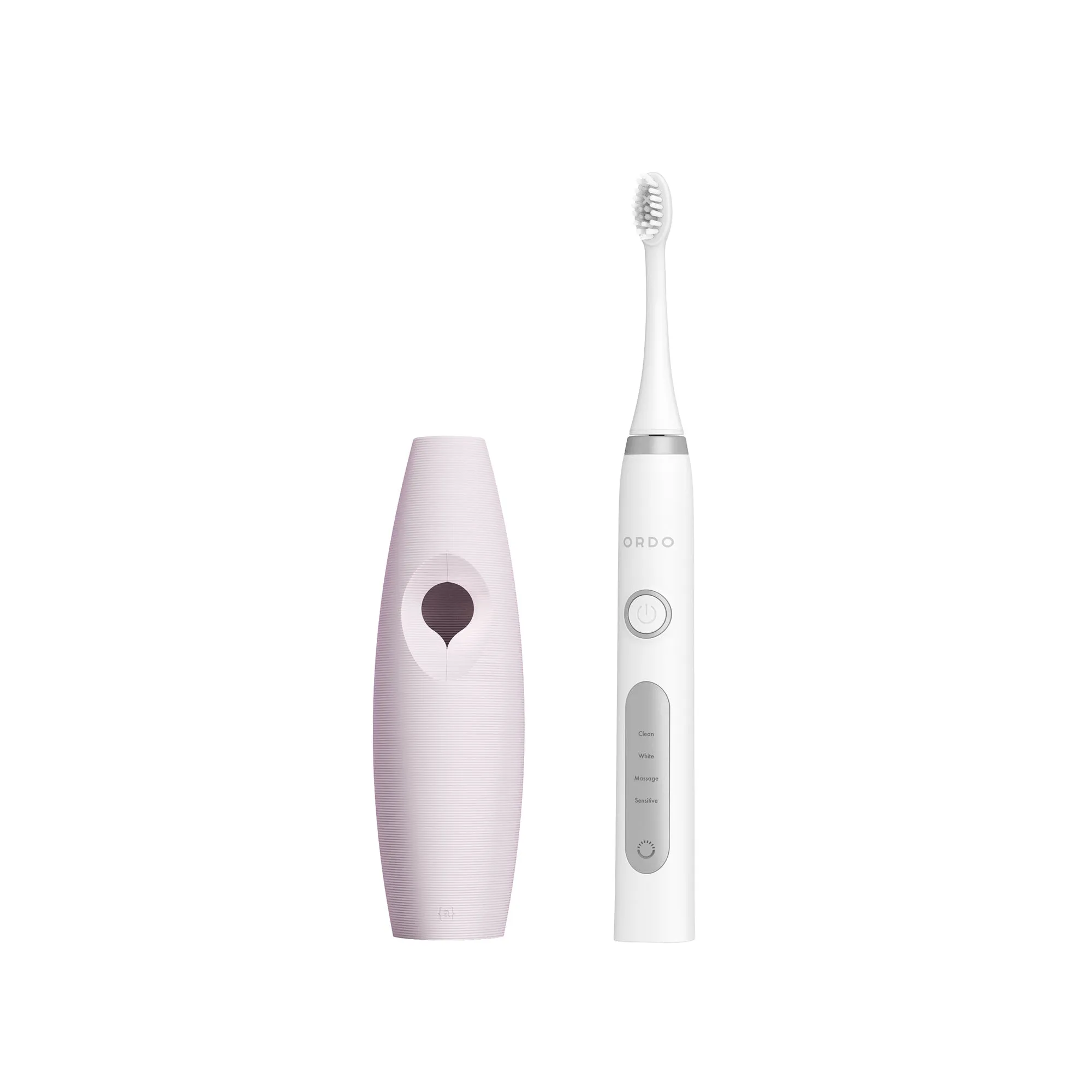 Ordo Sonic  Toothbrush & {access}ories Handle - Pearl Triangular Medium Smooth