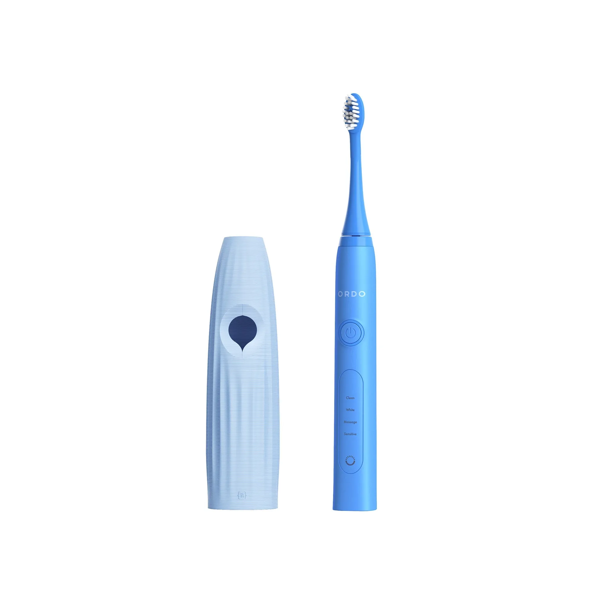 Ordo Sonic  Toothbrush & {access}ories Handle - Soft Blue Tapered Small Vertical