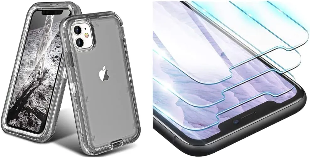 ORIbox Case Compatible iPhone 11 Case, Anti-Fall clear case