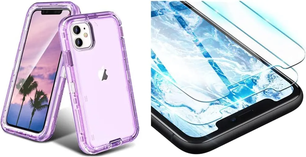 ORIbox Case Compatible iPhone 11 Case, Anti-Fall clear case