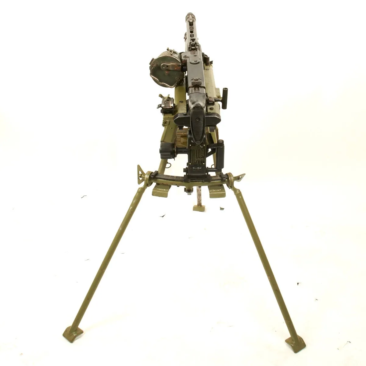 Original German WWII MG 42 Display Machine Gun with Lafette Mount- Marked ar