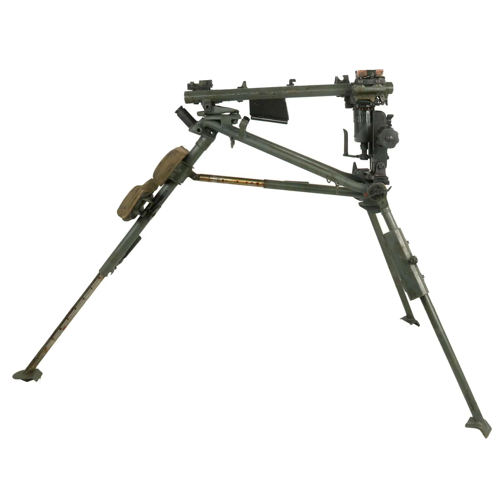 Original Yugoslavian WWII-Era German MG 42 Sustained Fire Lafette Mount Tripod - PRVA PETOLETKA